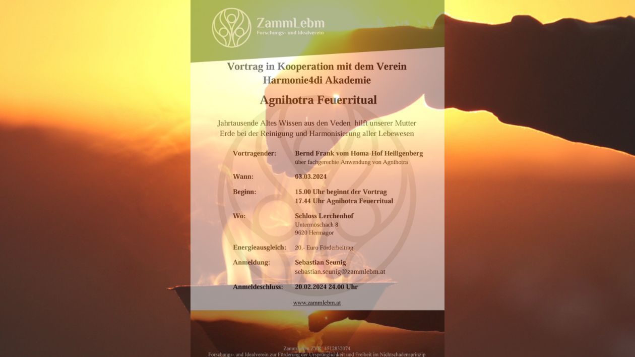Agnihotra Feuerritual_03032024_ZammLebm_Bernd Frank